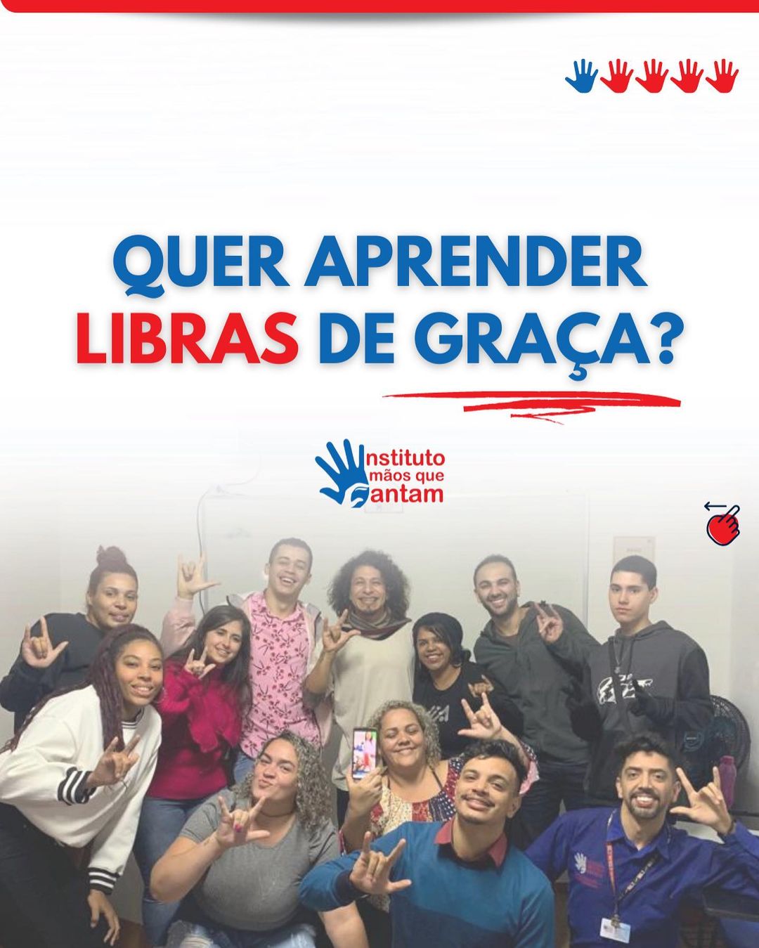 Quer aprender Libras de graça?