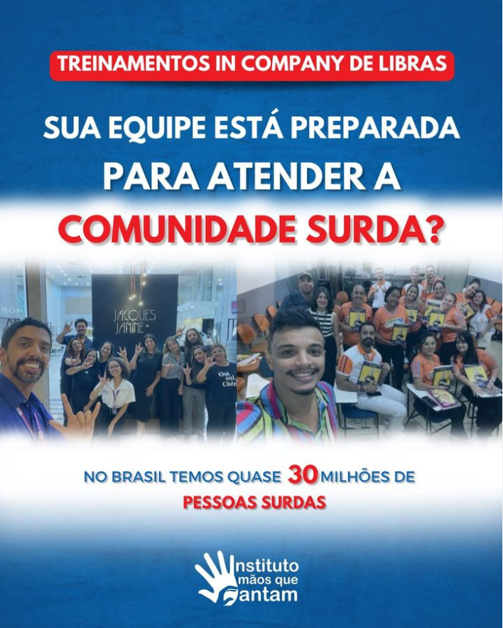 Sua equipe está preparada para atender a comunidade surda?