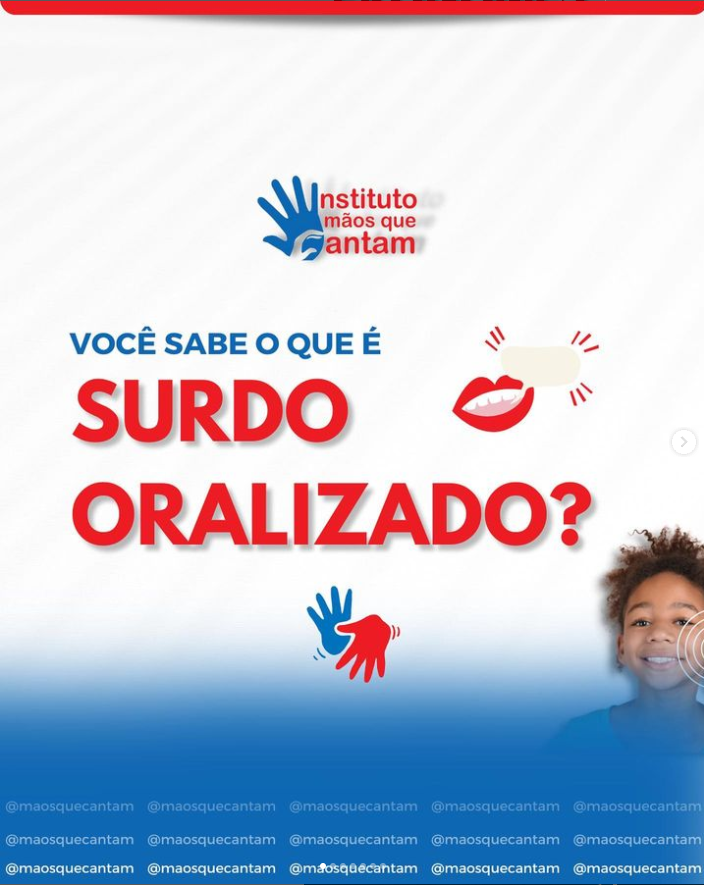 Você sabe o que é surdo oralizado?