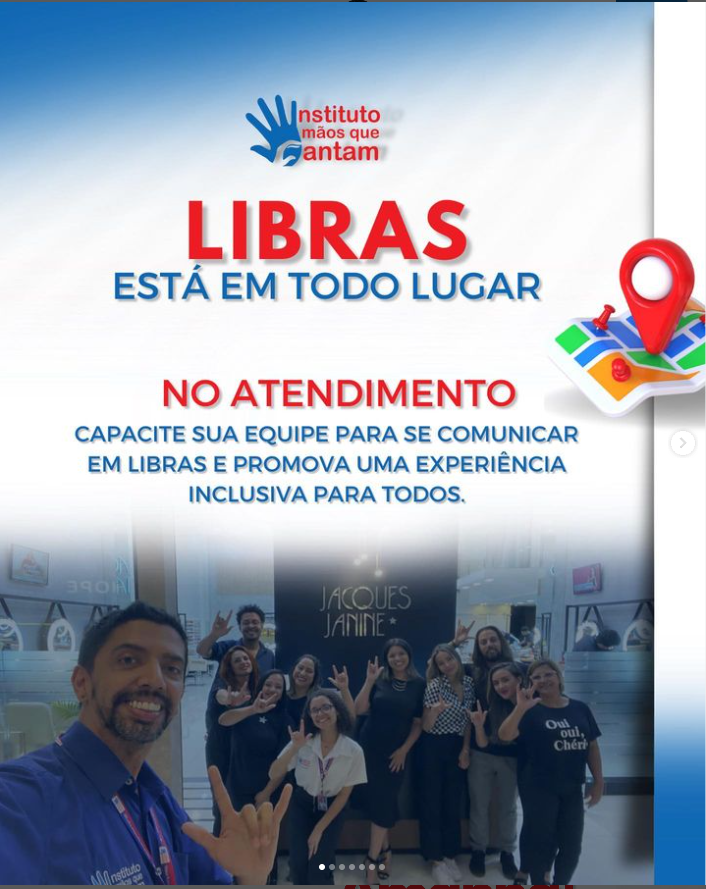 Libras está em todo lugar!